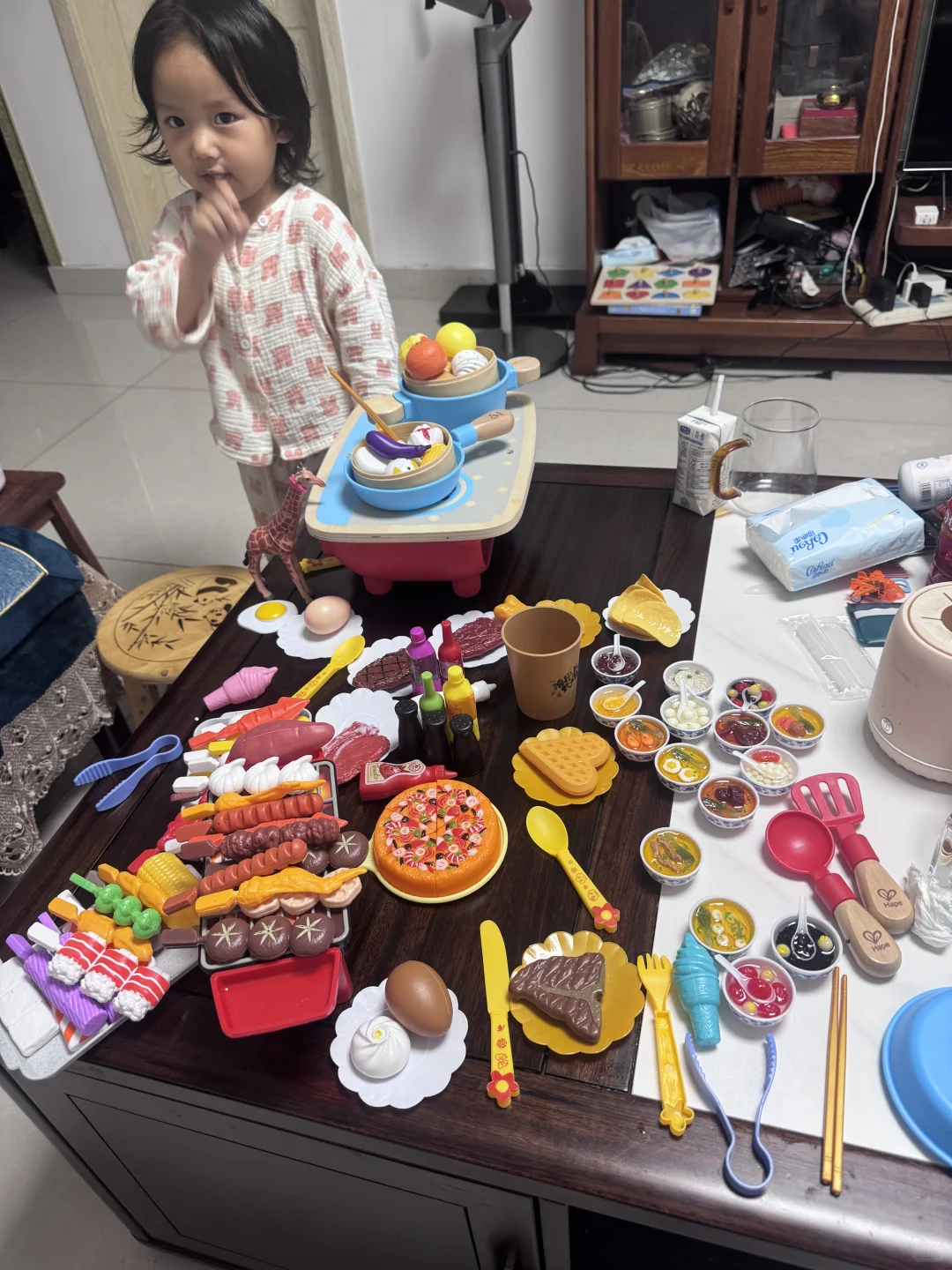 宝贝的玩具厨房~?