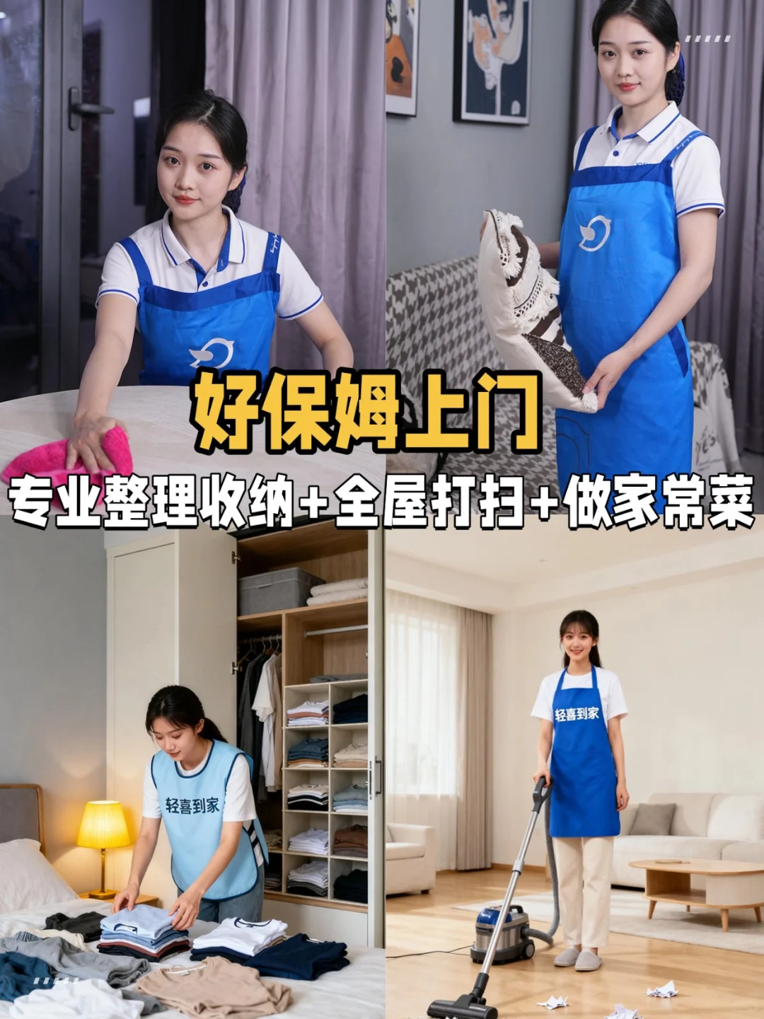 好保姆上门服务?专业整理收纳