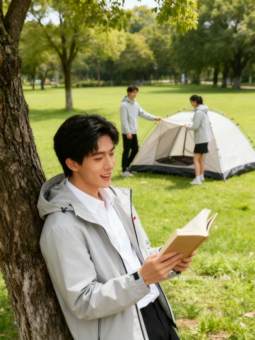 老板!今年的冲锋衣工作服可以多送我一件吗