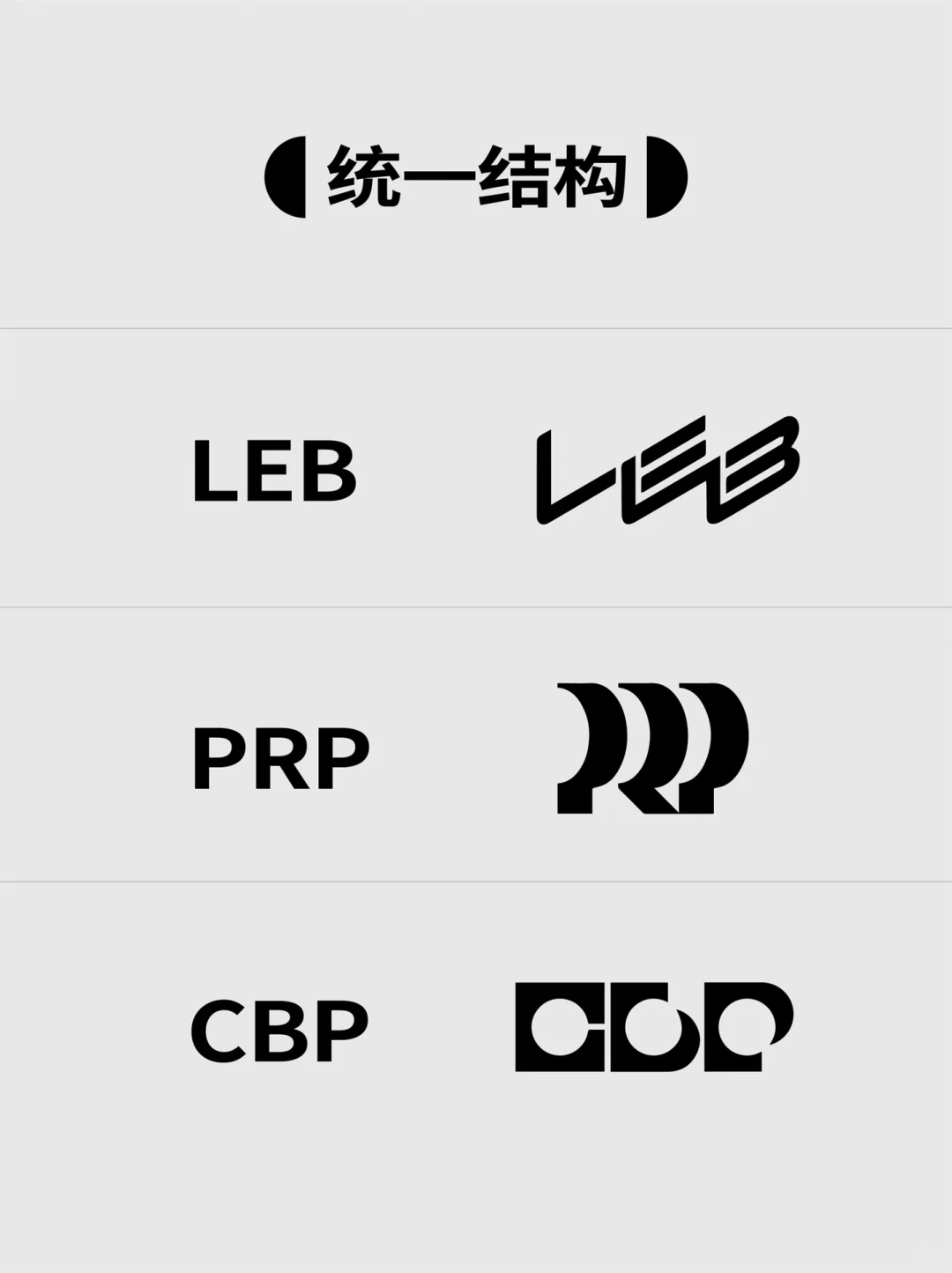 三字母LOGO的经典套路