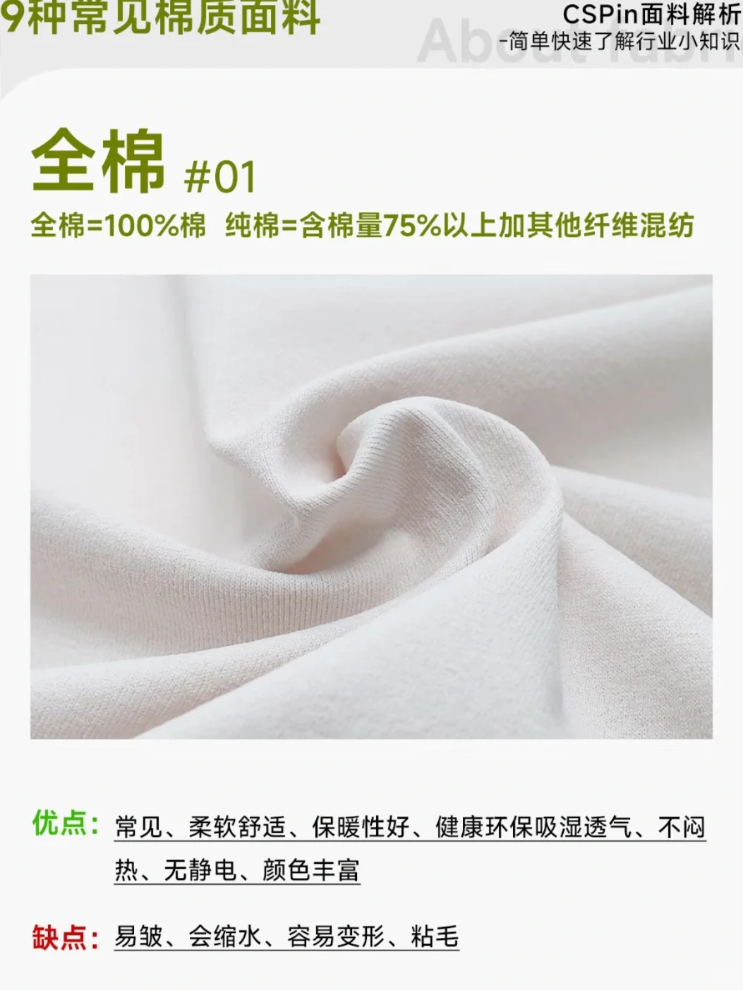 如何挑选T恤面料