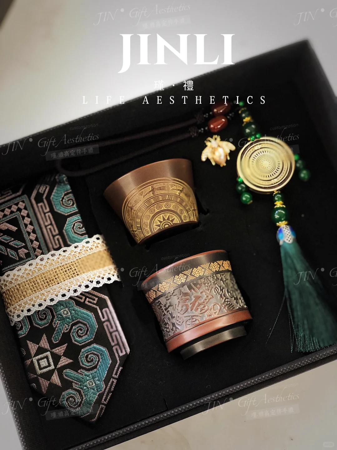 商务送礼王炸！非遗礼盒一拆，合作方眼睛亮了