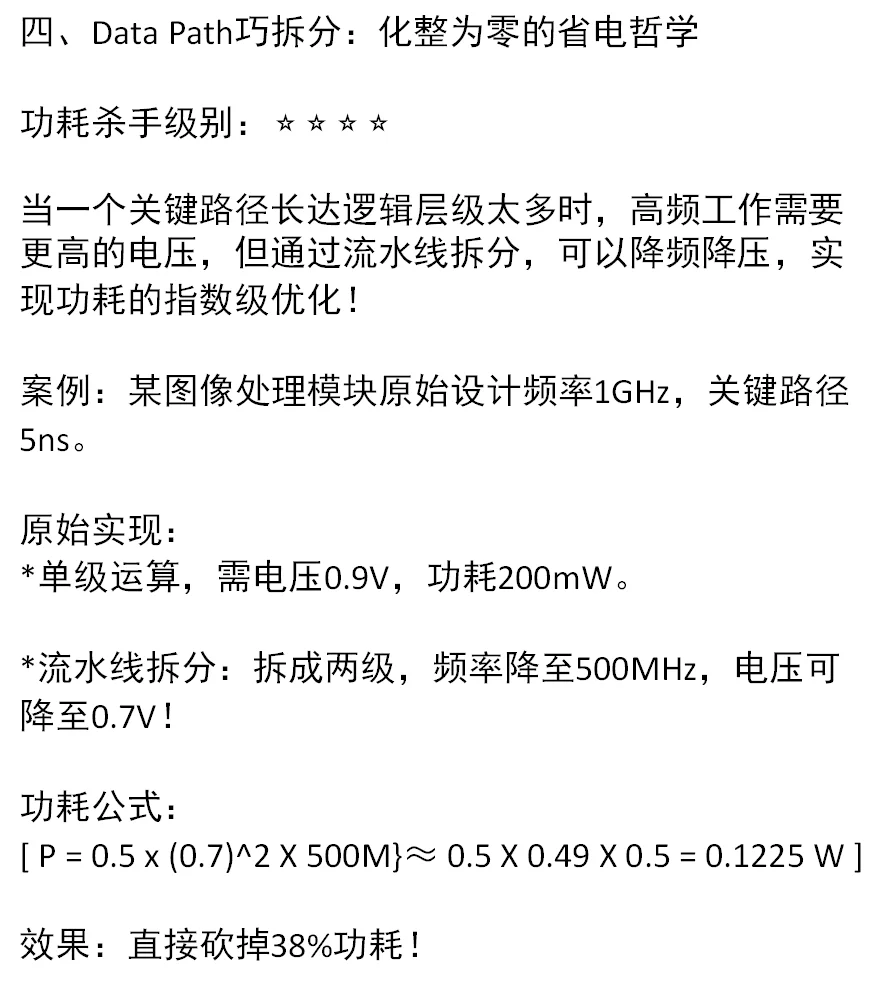 低功耗设计的六大神器