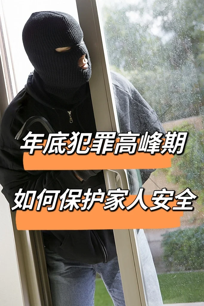 年底节假日犯罪高峰?如何保护家人安全?