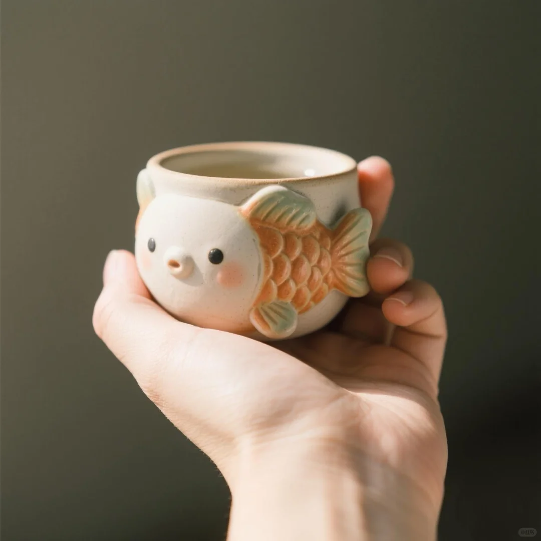 谁家的小金鱼跑出来了?