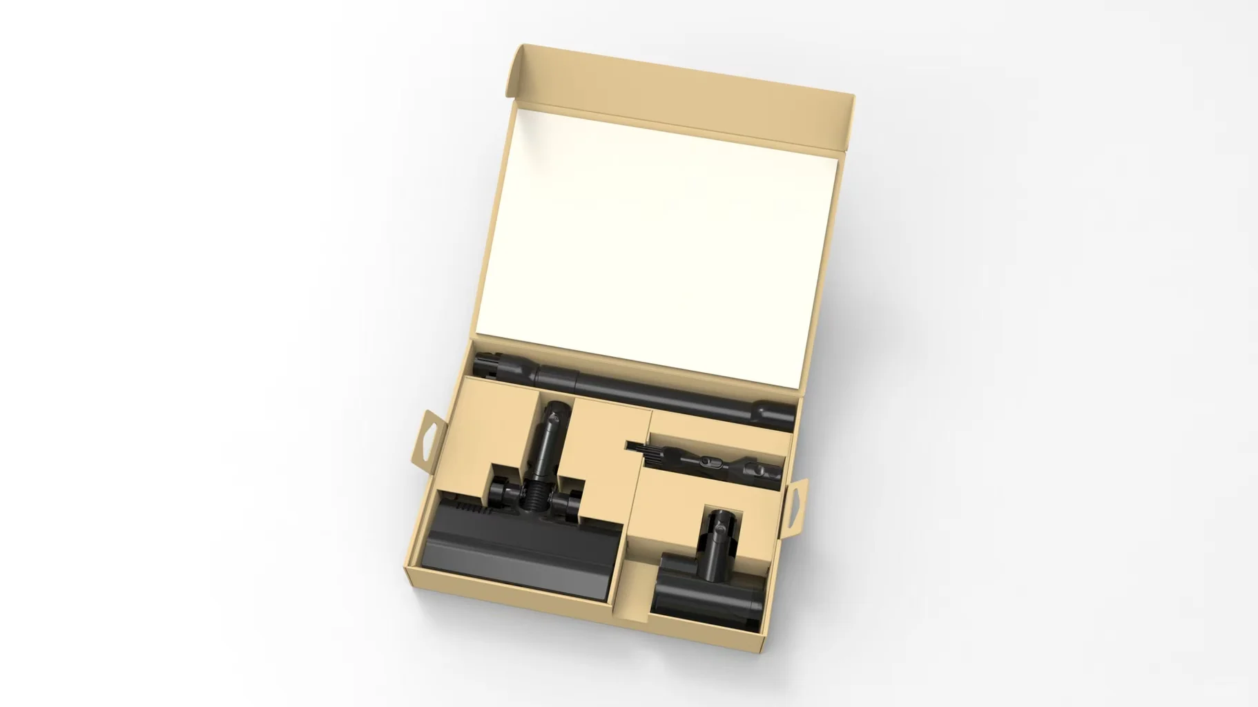 包装爆炸图渲染图包装结构设计