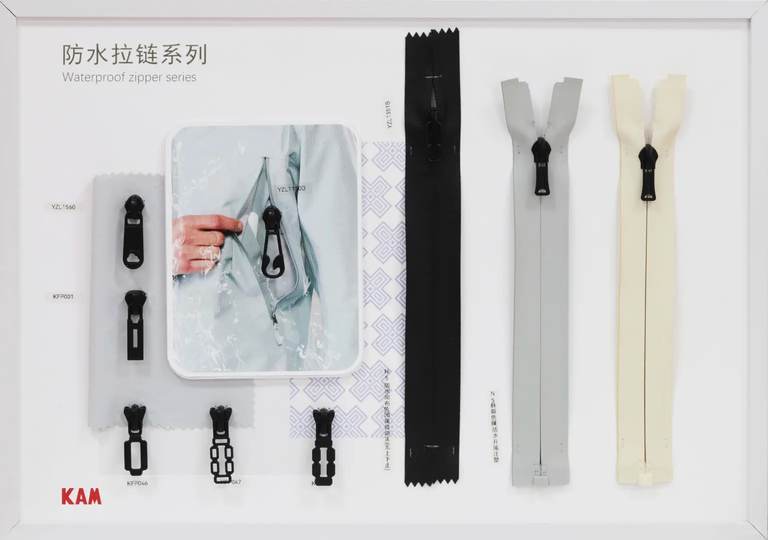 防水拉链系列，让你的产品更防水?