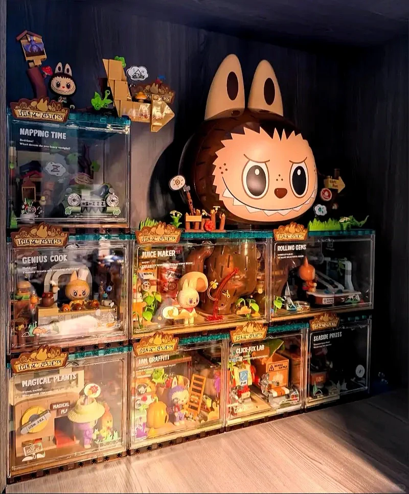 成年人的快乐有多简单？我的治愈系盲盒墙