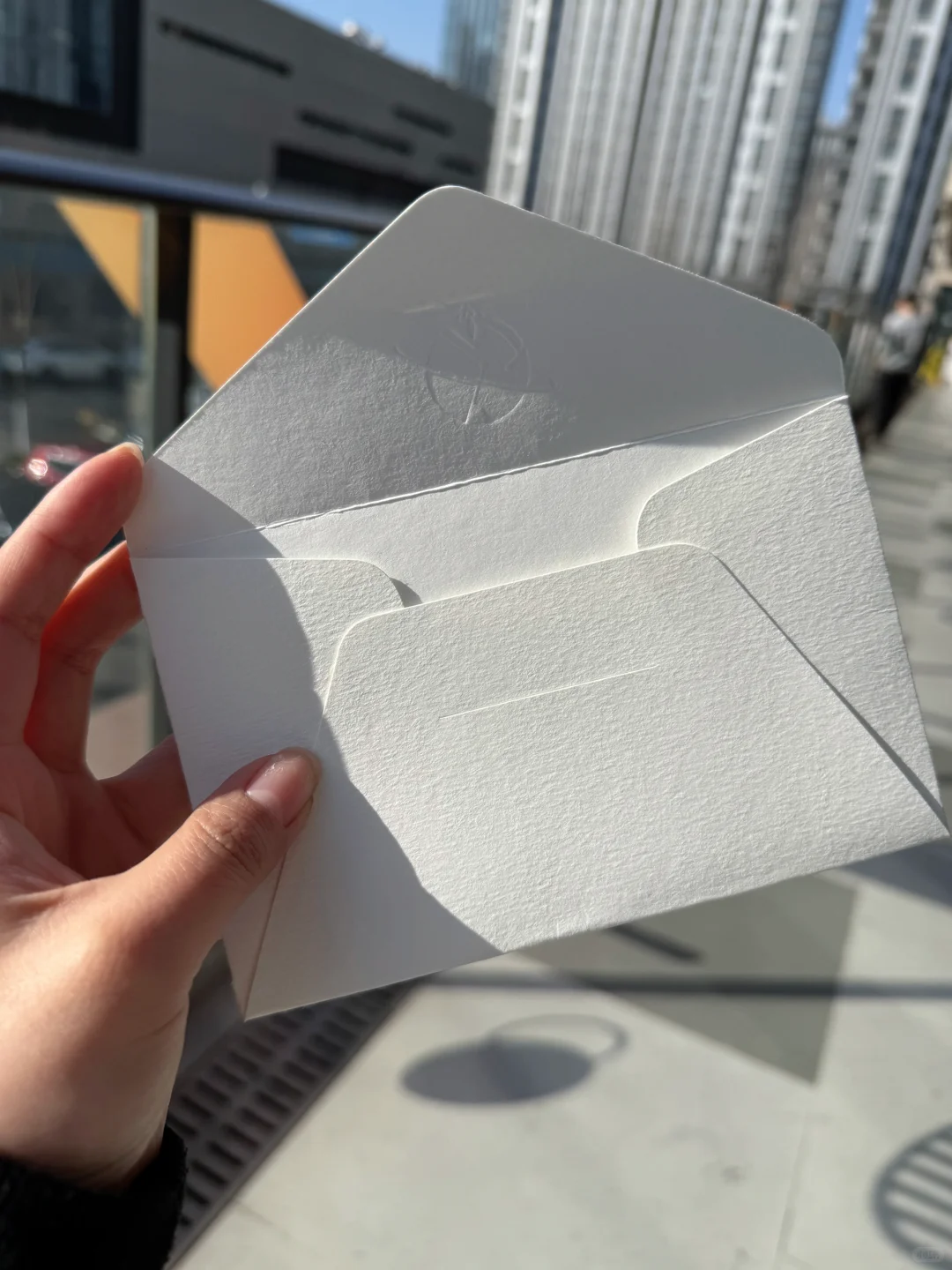 棉纸凹凸浮雕信封✉️