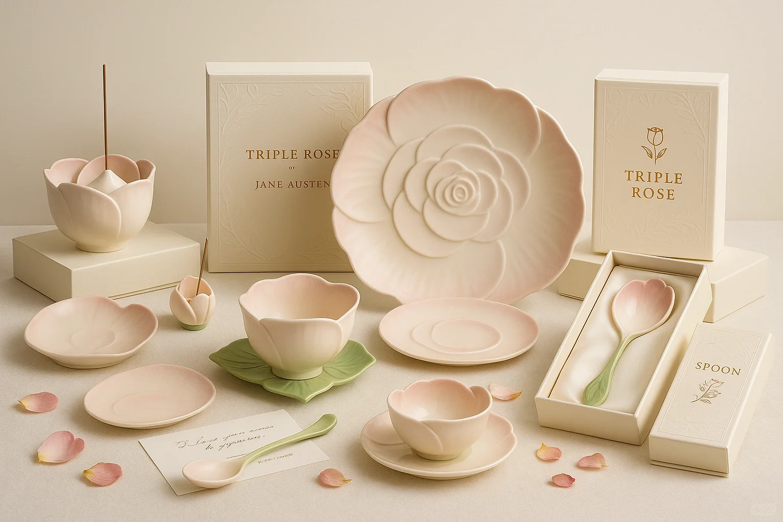 如果你能在一朵玫瑰里喝茶、沉思、点香