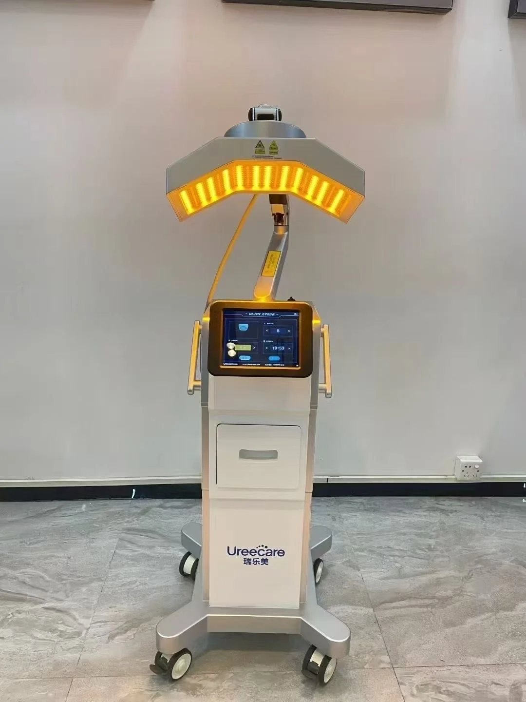 瑞乐美红蓝黄?三光谱红蓝光治疗仪