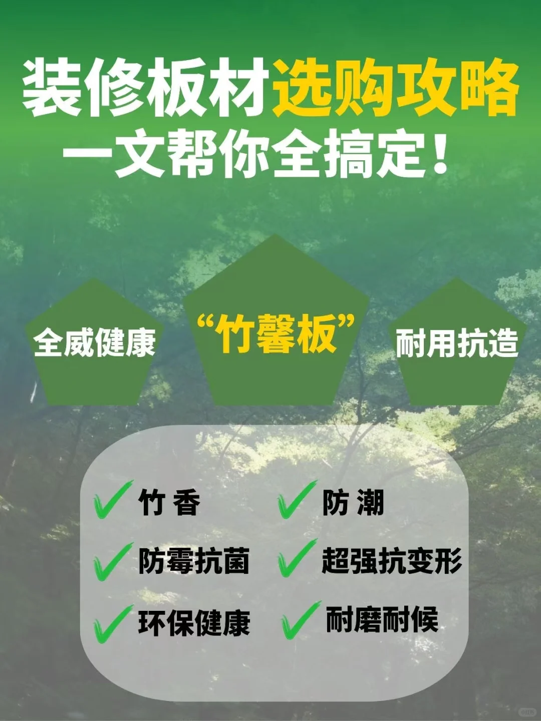 被问爆的全屋定制板材！华洲竹馨板