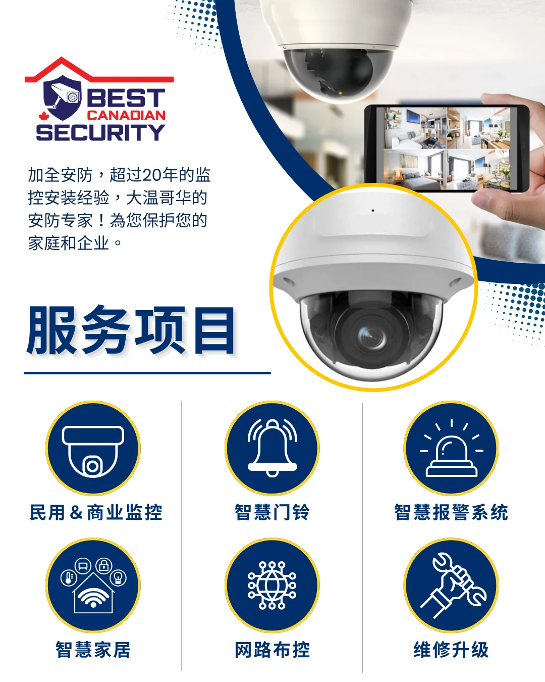 ?大温地区监控安防专家上线!