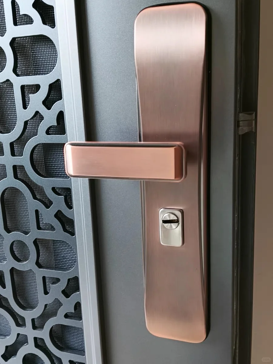 换锁推荐/不锈钢防盗门锁，机械锁款式多样