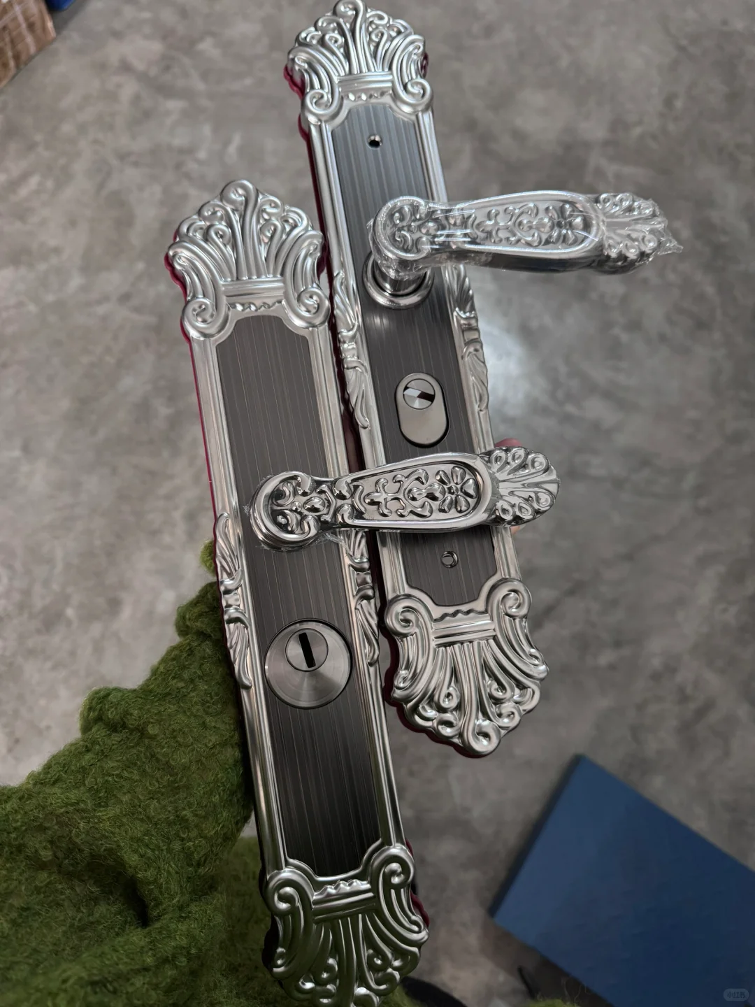 源头锁厂/复古不锈钢防盗门大门锁，机械锁