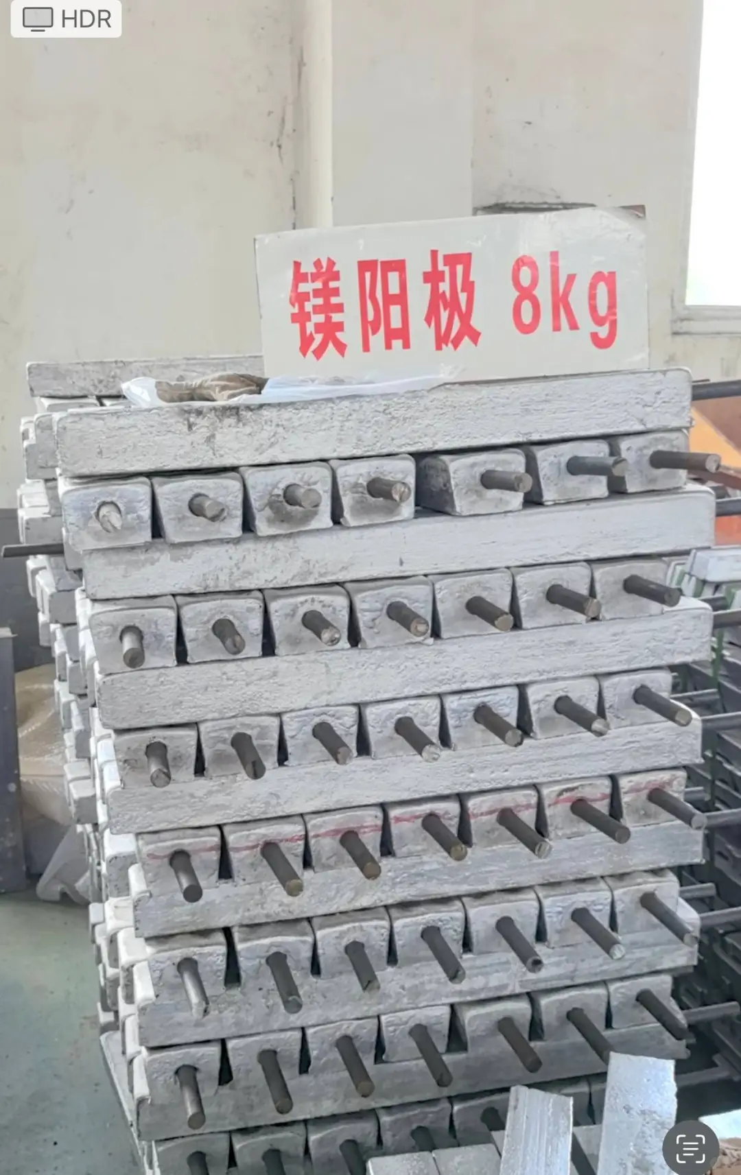 埋地钢管及储罐防腐用镁合金牺牲阳极