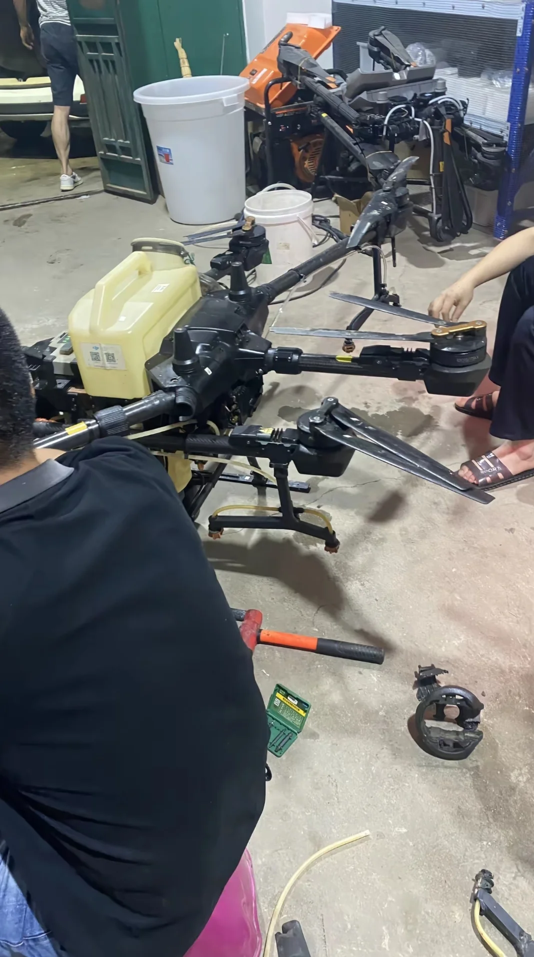 农业值保无人机维修