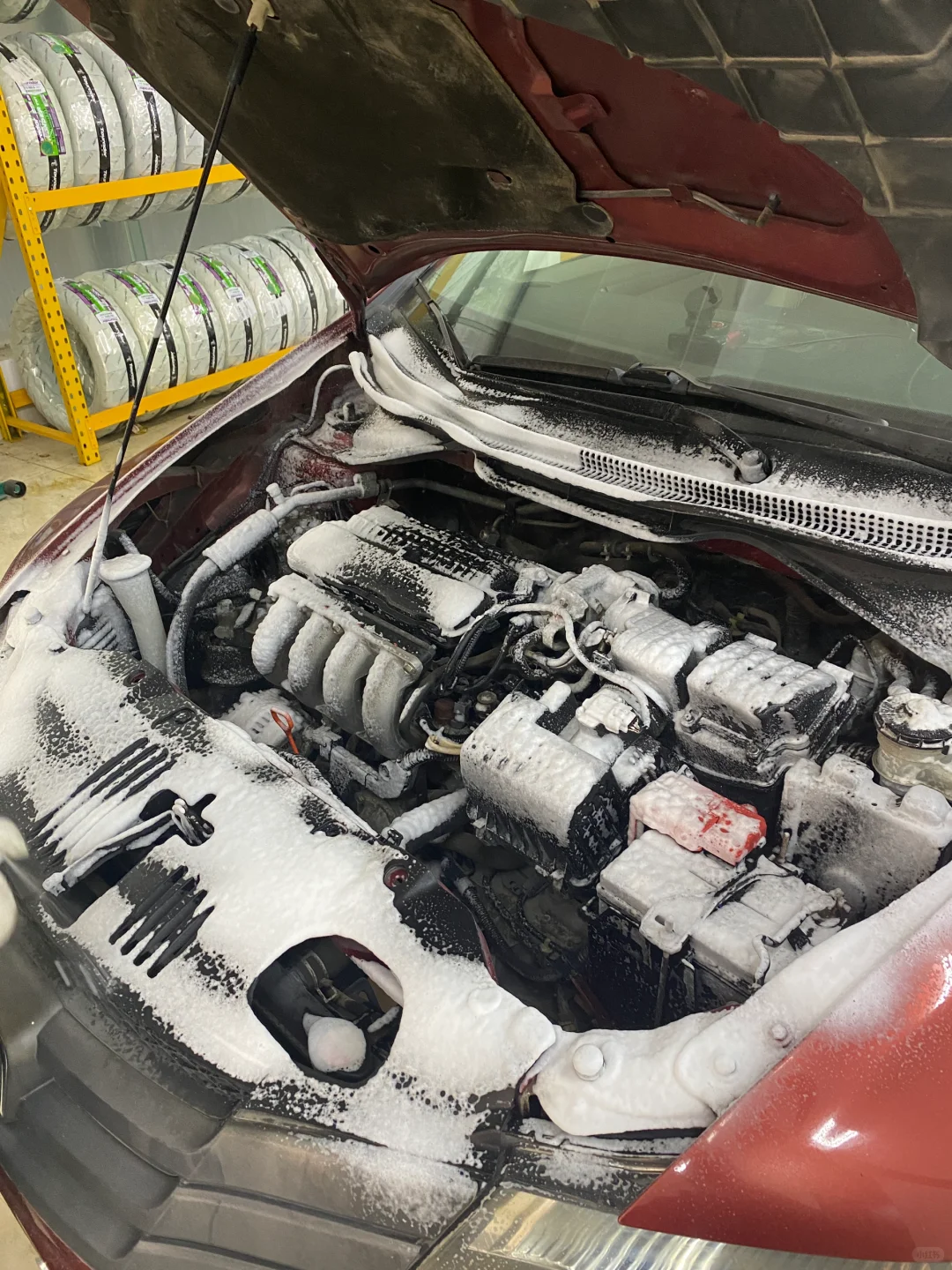 扬州小拇指汽修-清洗发动机