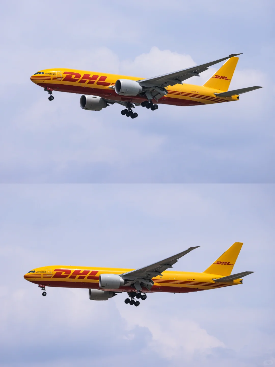 关键时刻出了光：AeroLogic的DHL B777F