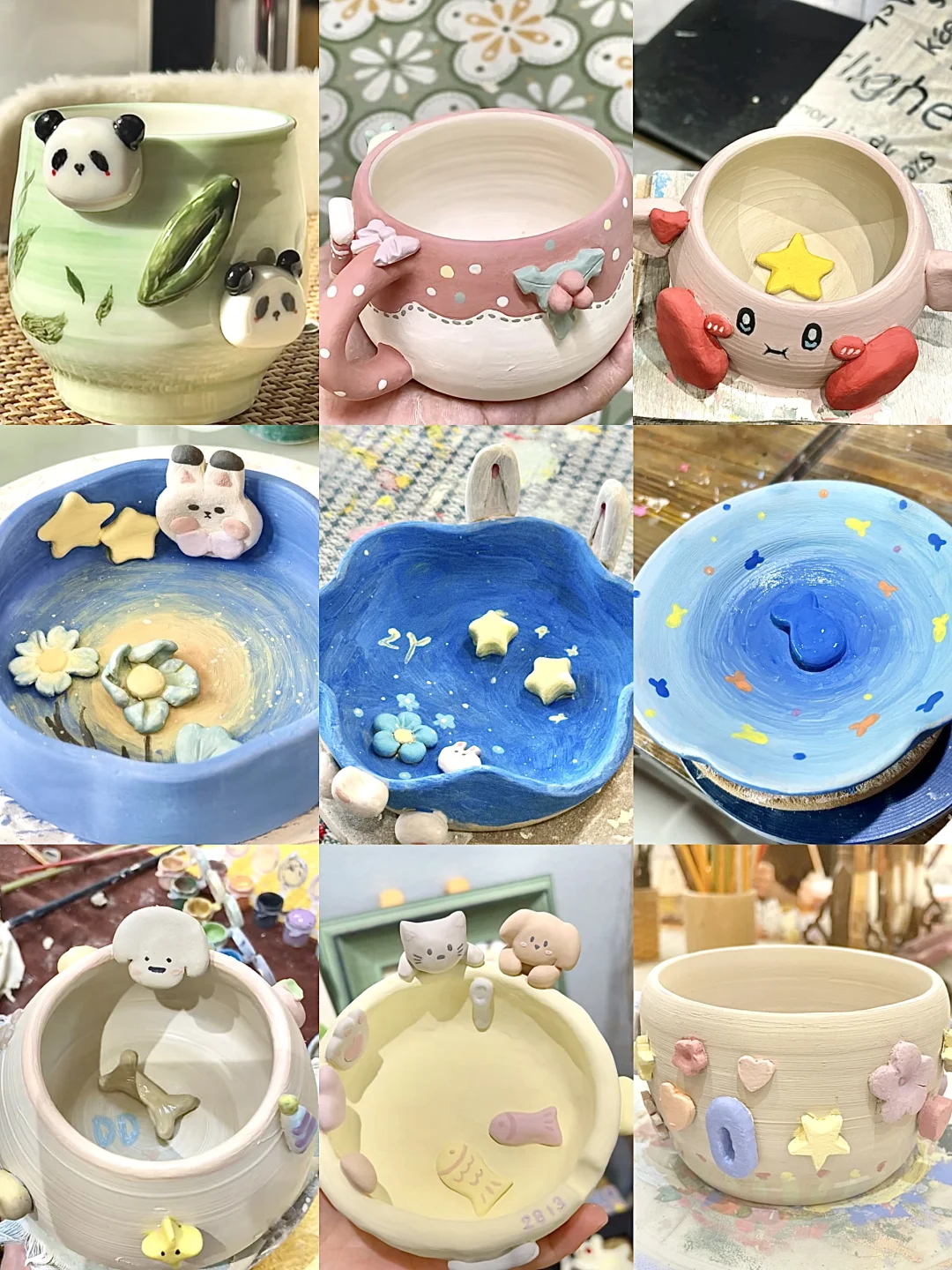 一眼就爱上的手作碗！