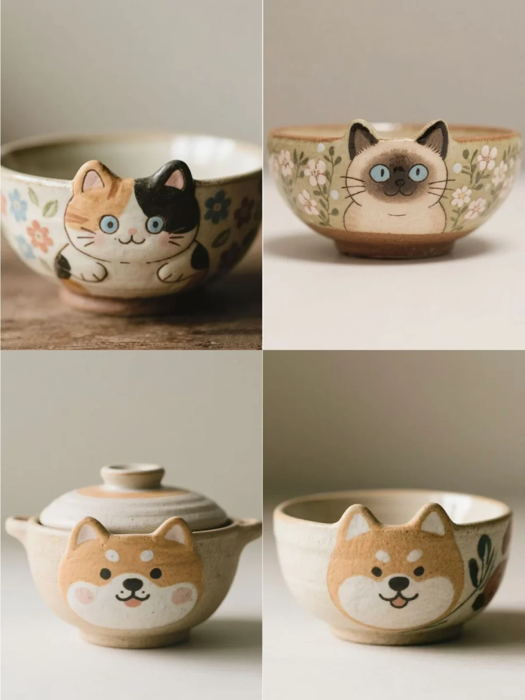 可可爱爱的喵喵碗～～～