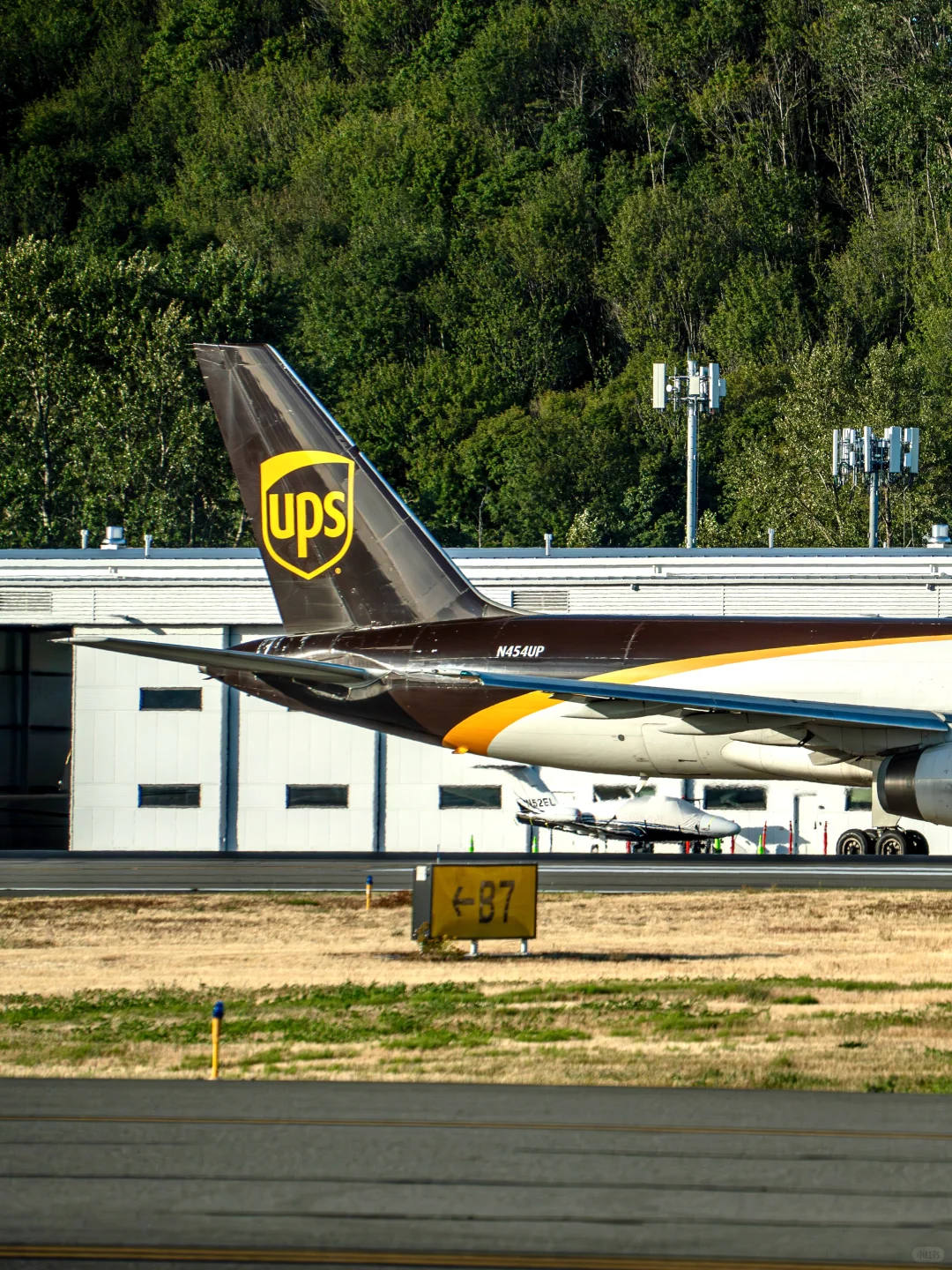 UPS货机 | 大长腿757✈️实力颜值双担当