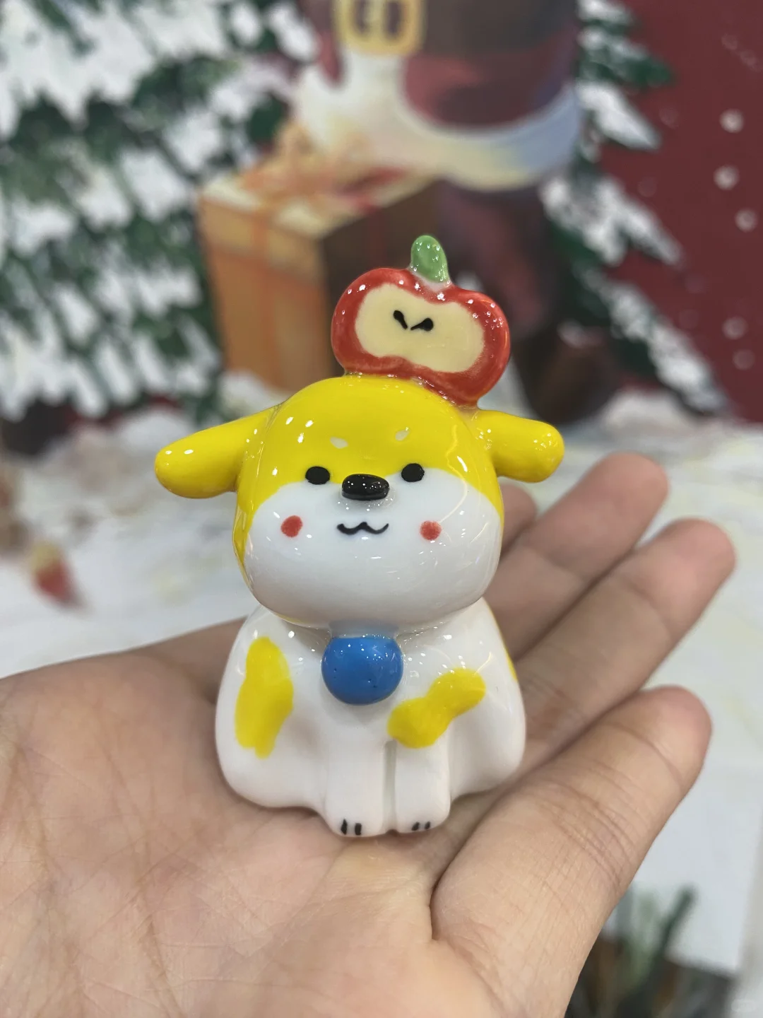 这样的奶萌陶瓷小狗谁不爱！