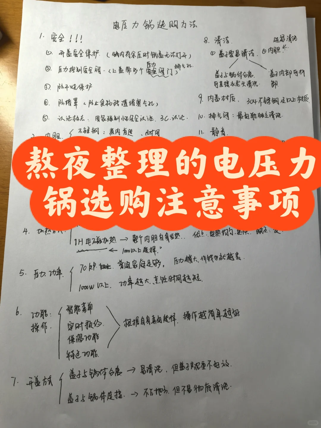 ?保姆级！电压力锅选择方式