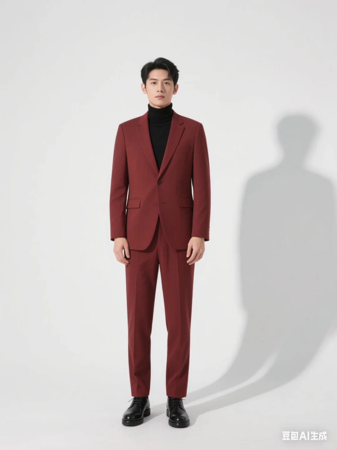 这组西装穿搭把职场气质玩明白了