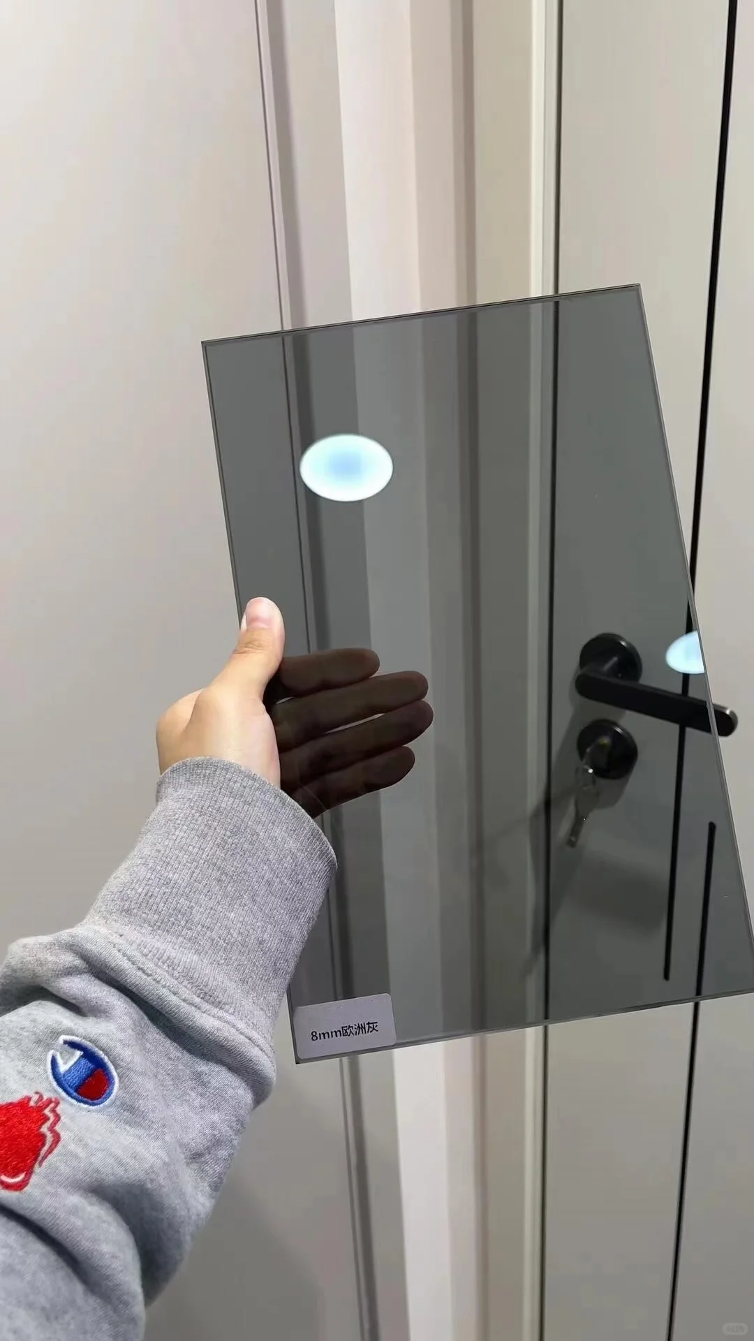 玻璃门的各色玻璃