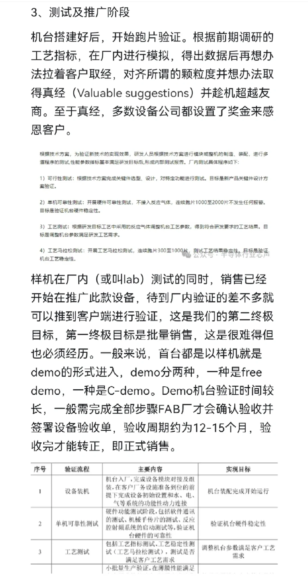 半导体设备导入流程