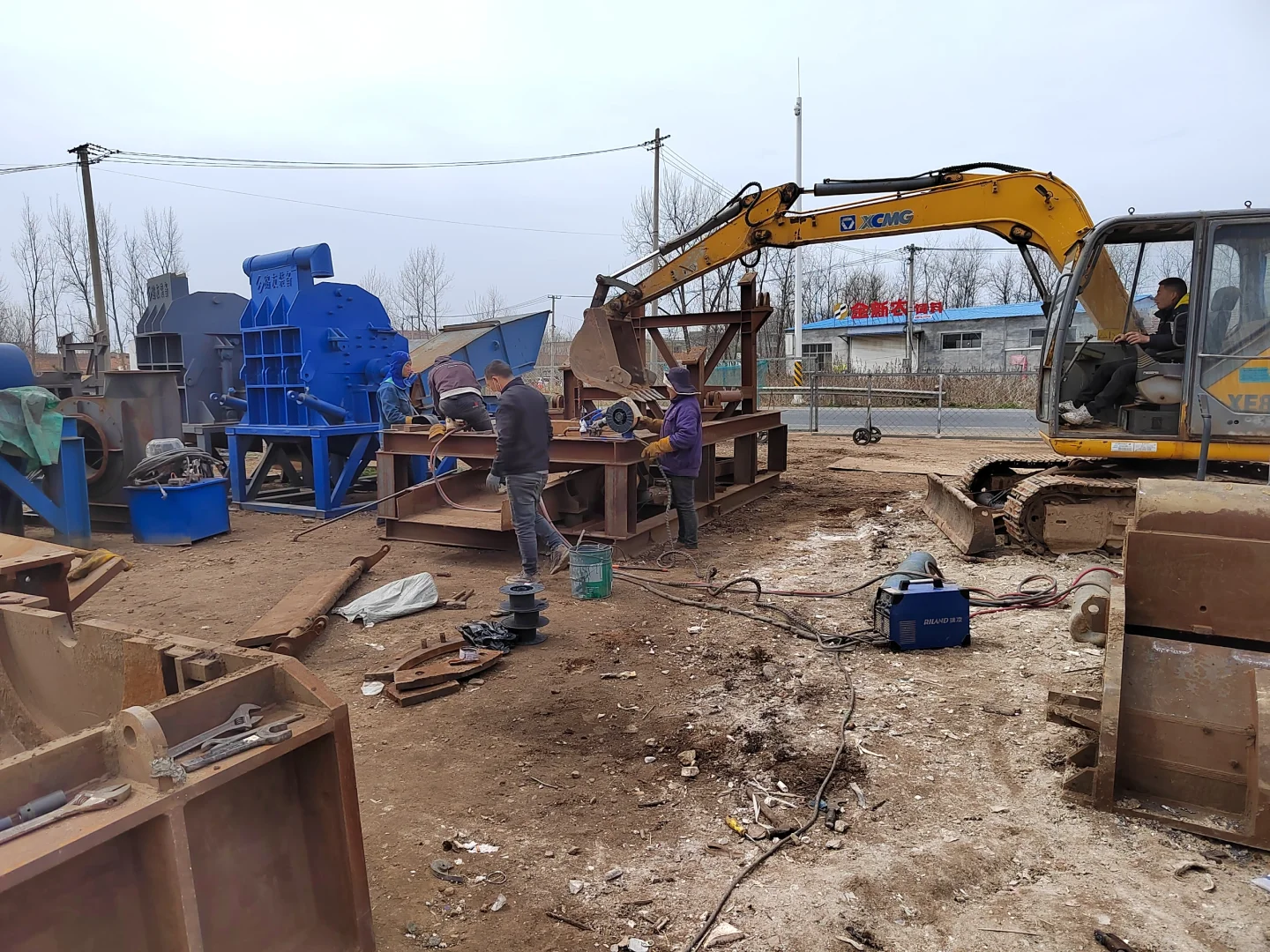 二手废钢破碎机，品质有保障，让你无后顾之