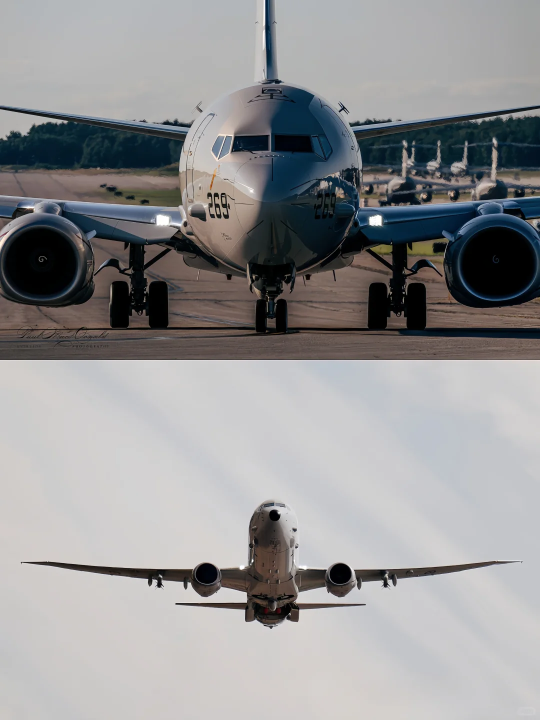 胆肥敢飞到西沙的P-8A“海神”反潜巡逻机