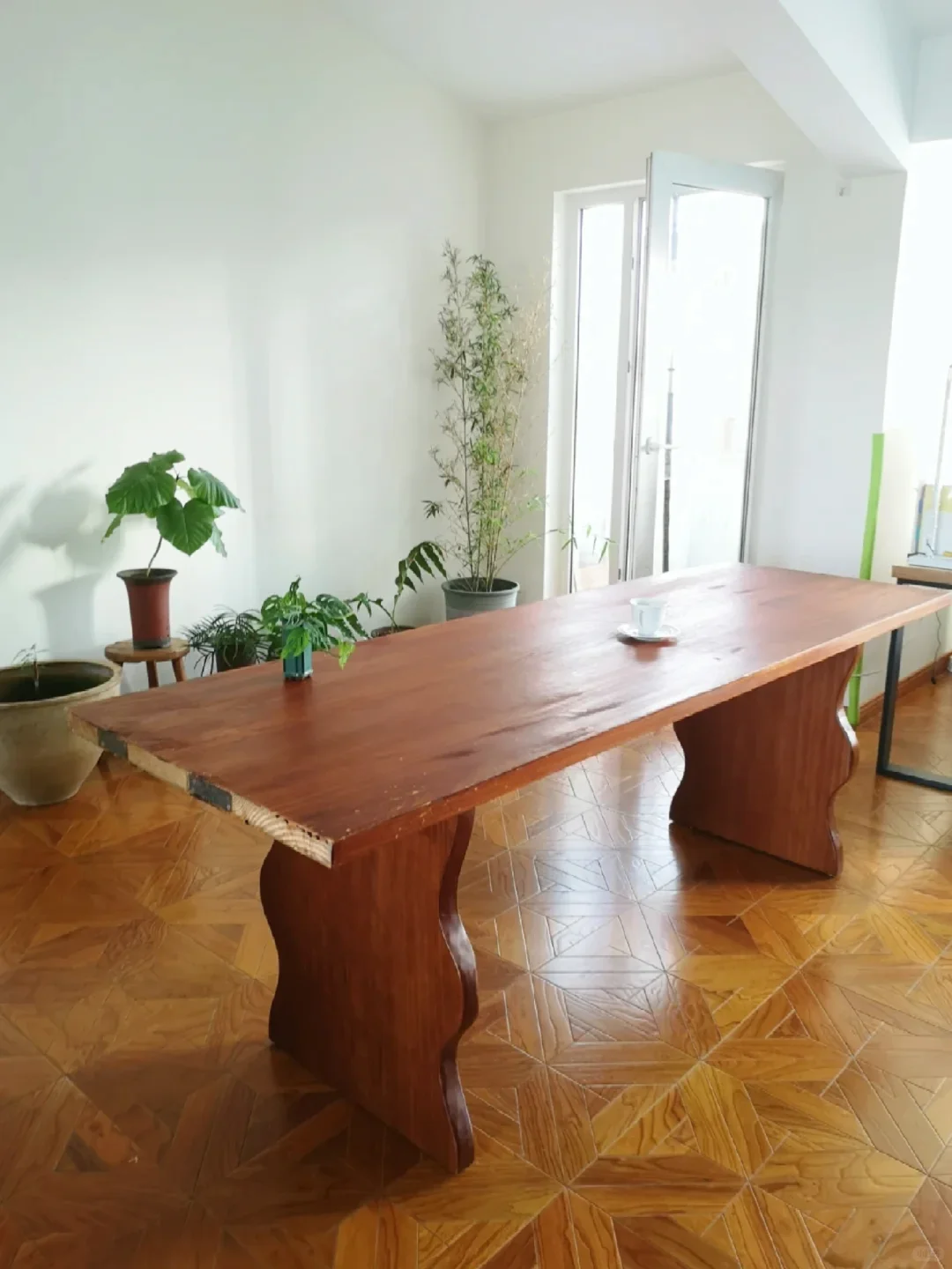 关于我花200淘到实木门板diy中古餐桌的故事