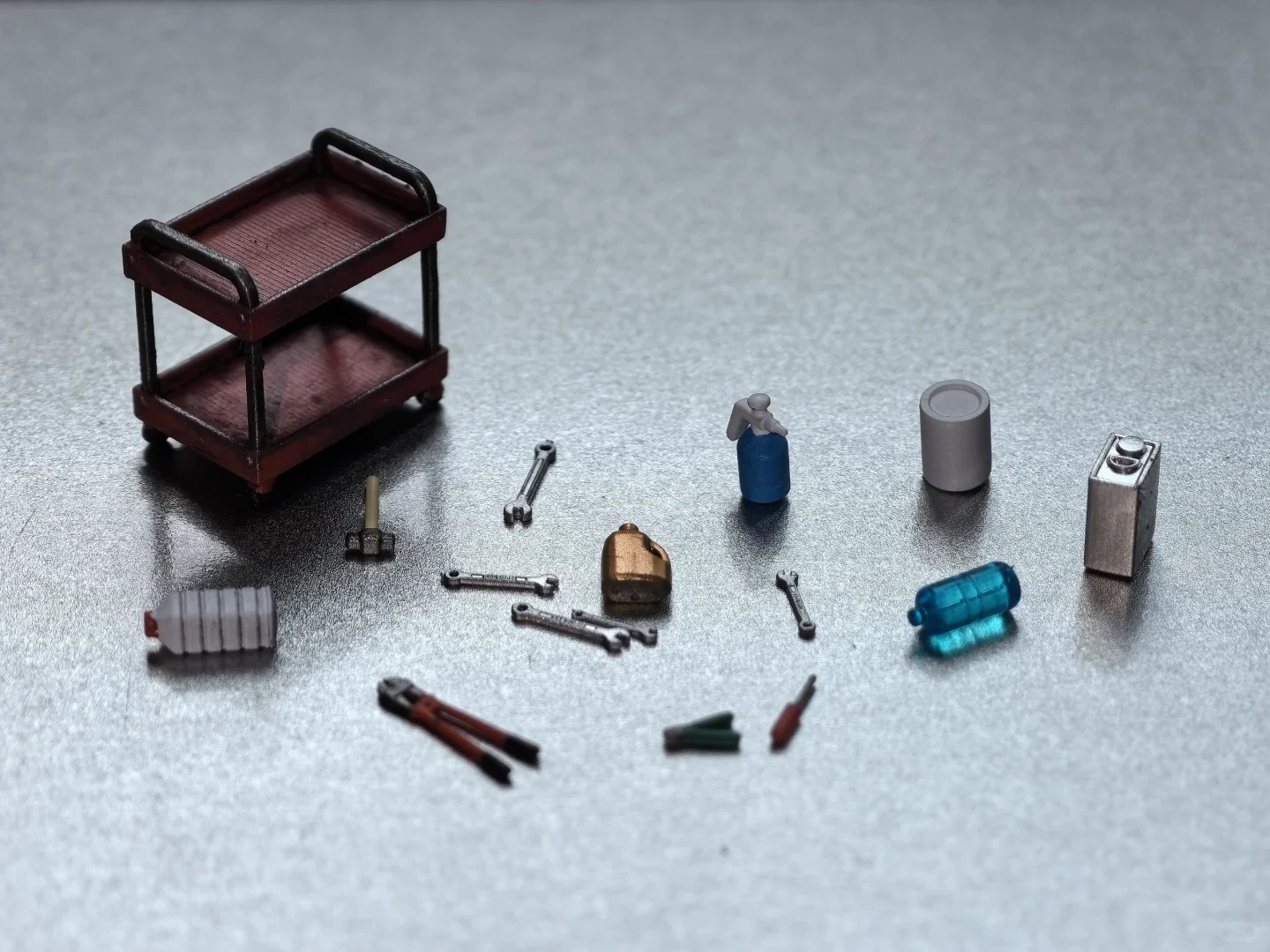 1/64修理厂工具车