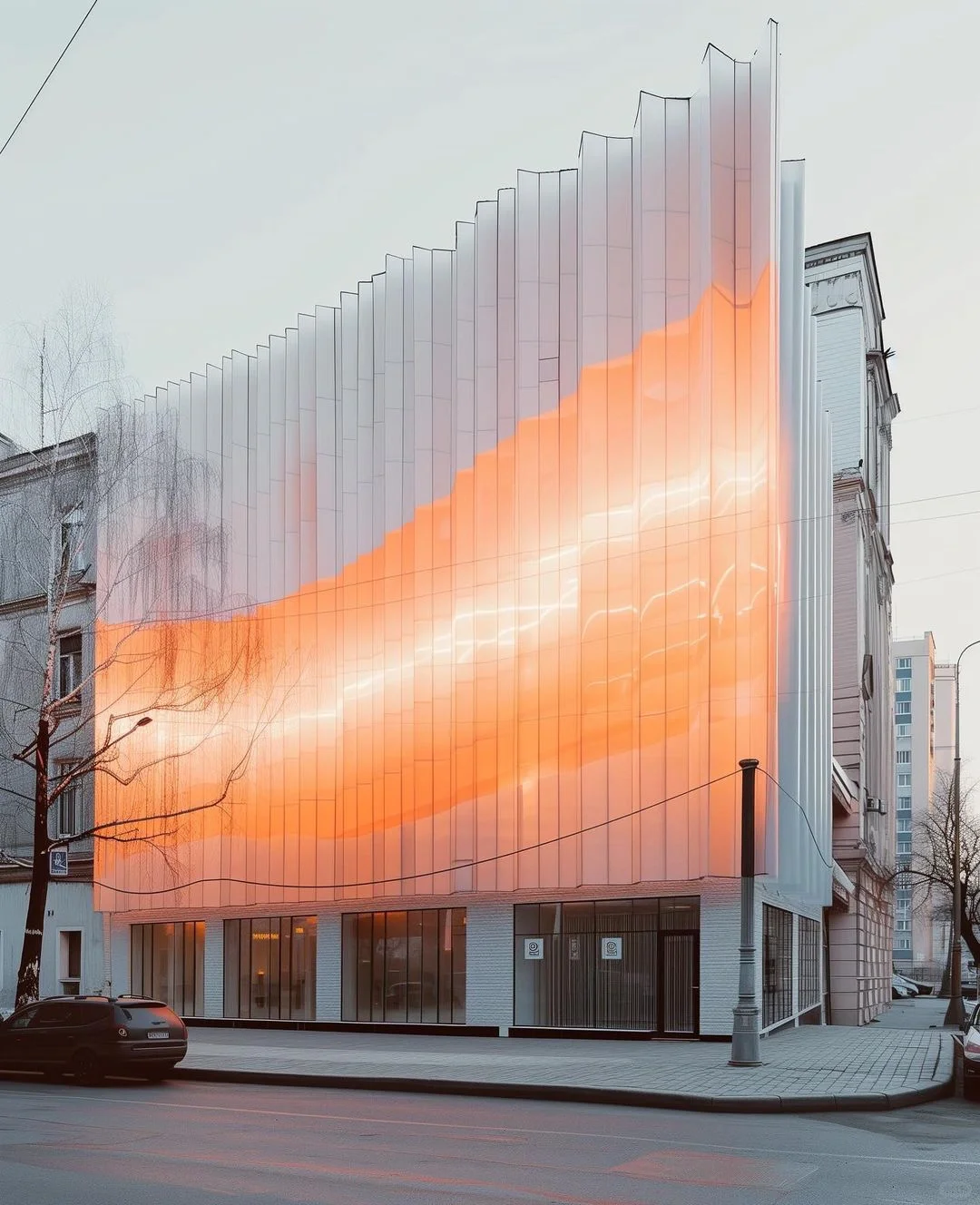 橙影琉璃/商业建筑立面灵感系列