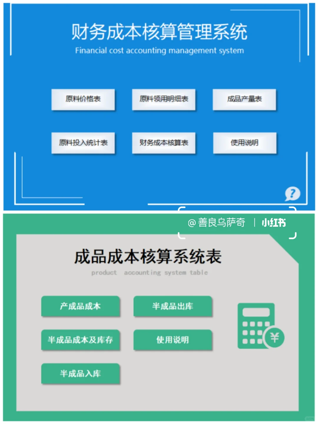 熬了两夜，终于把成本核算给搞明白了！