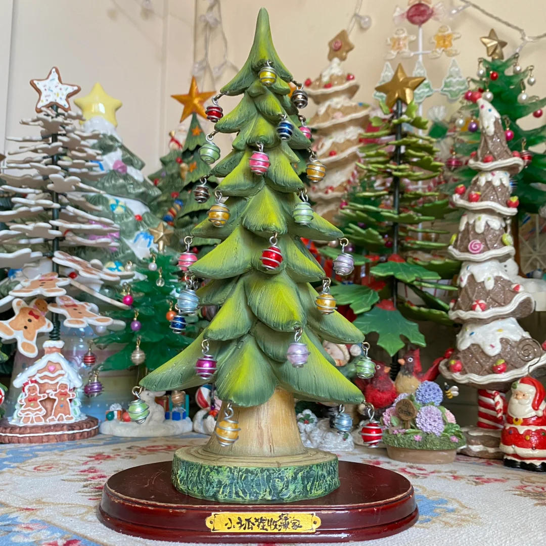 手作孤品圣诞树一颗～～