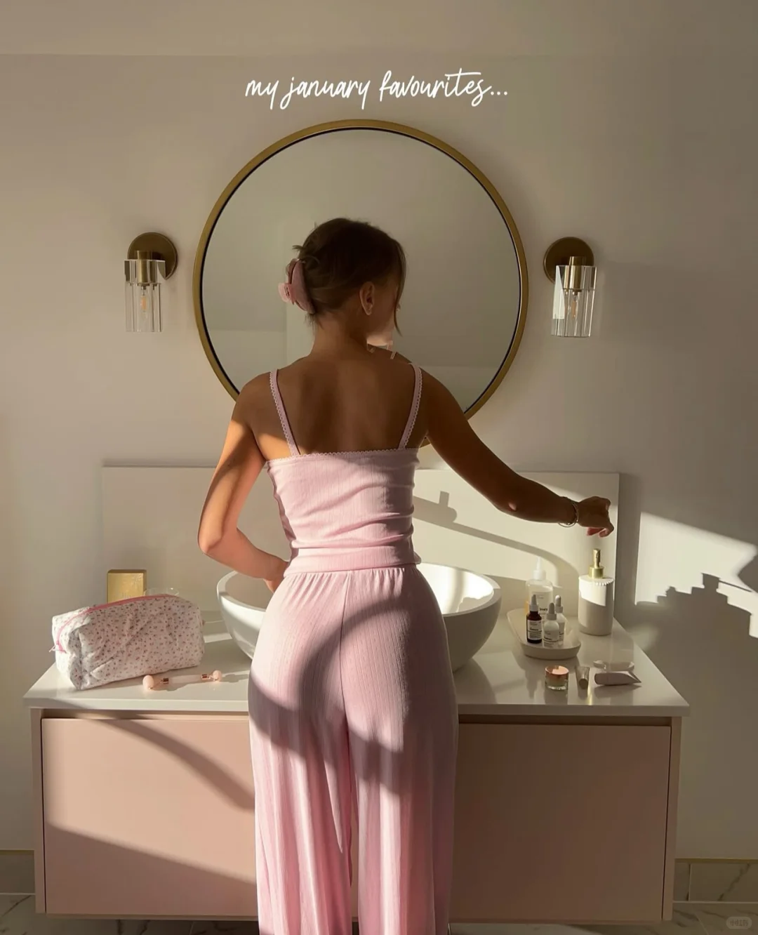 居家日常routine?穿精致的睡衣早餐?护肤