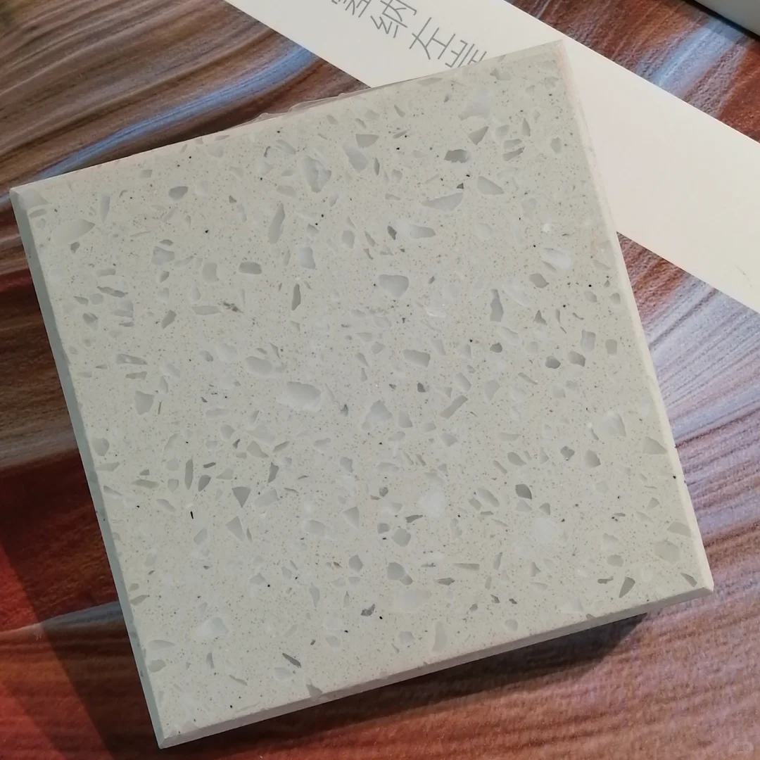 （不开裂的）米白色水磨石预制板现货款分享
