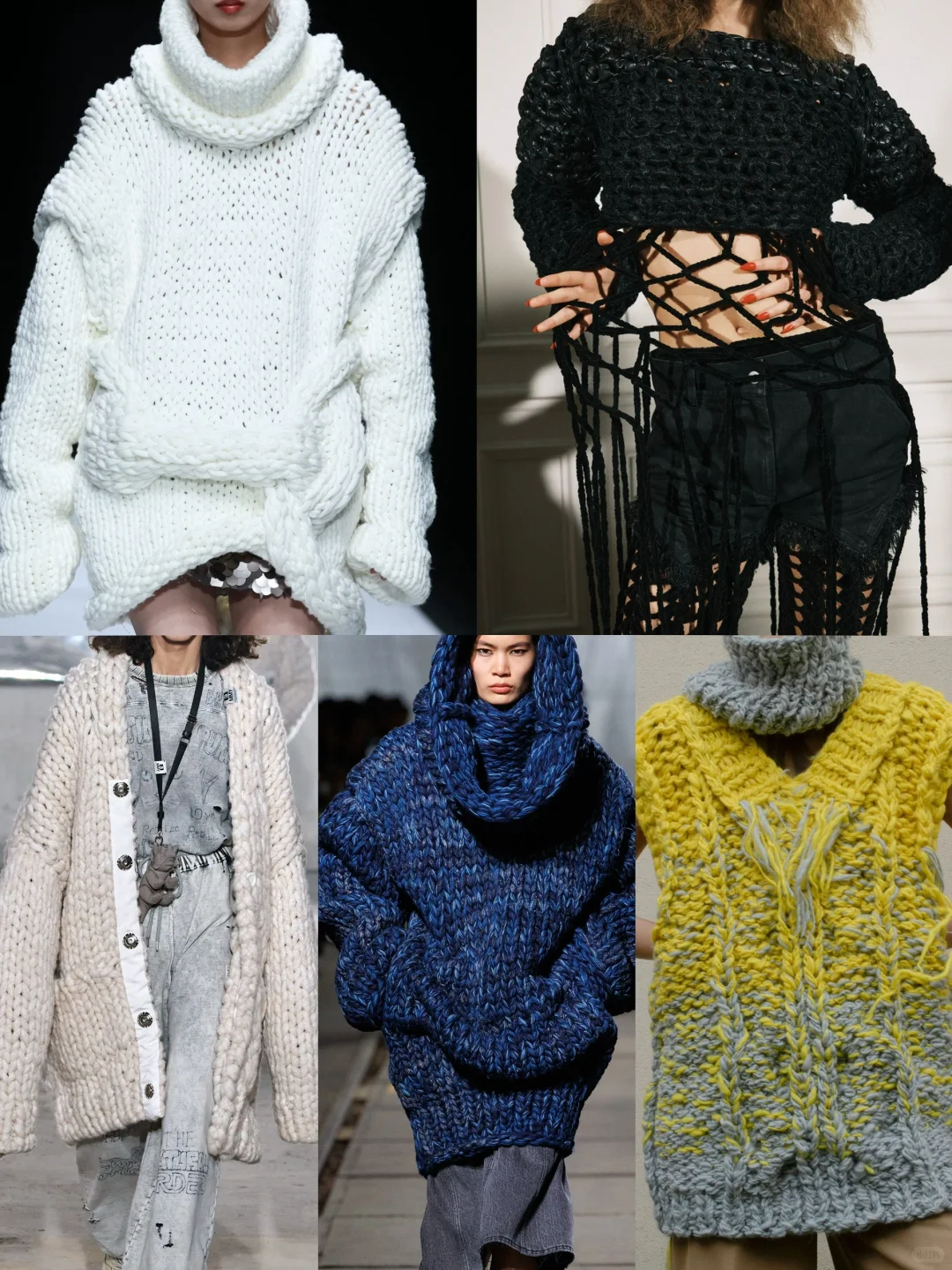 面料趋势｜2024/25秋冬女装针织&织法