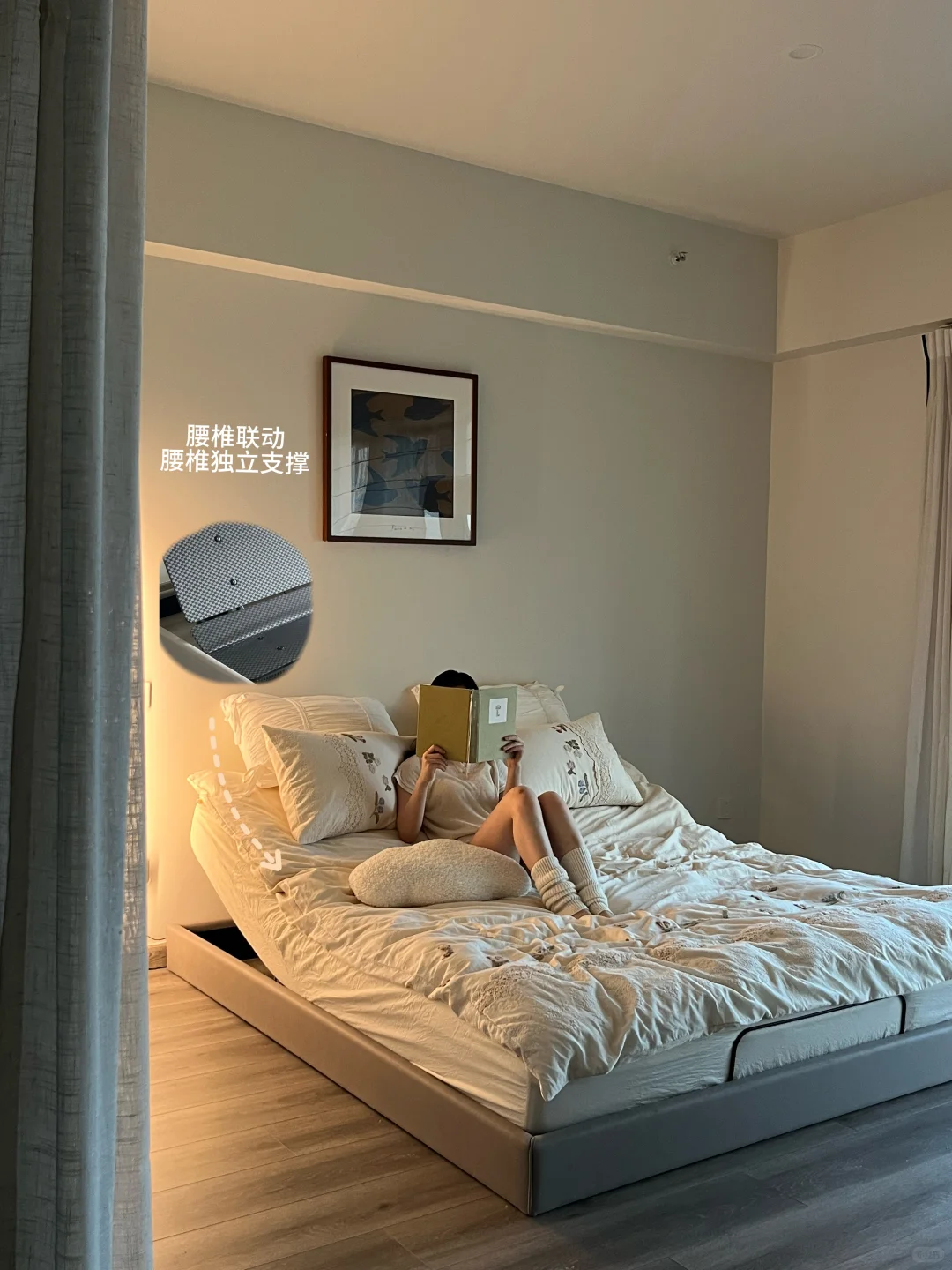 把极简风卧室调频至“疗愈模式”