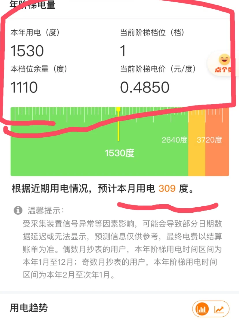 还有人不知道这个APP吗？你家每天用多少电？