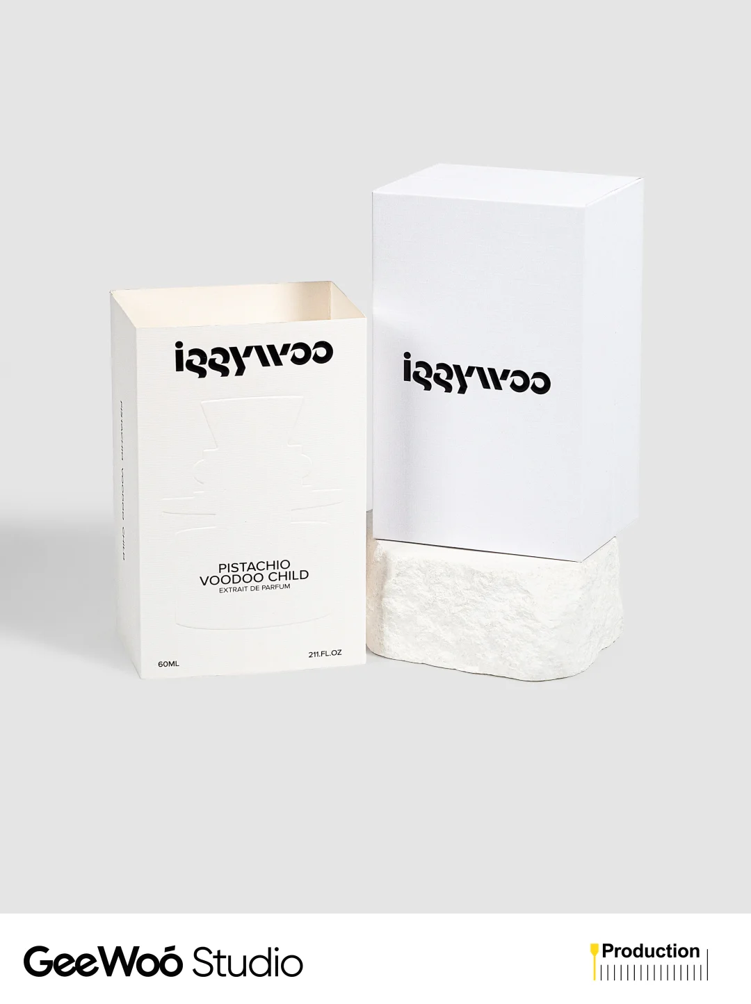 iggywoo | 黑白极简风香水包装制作