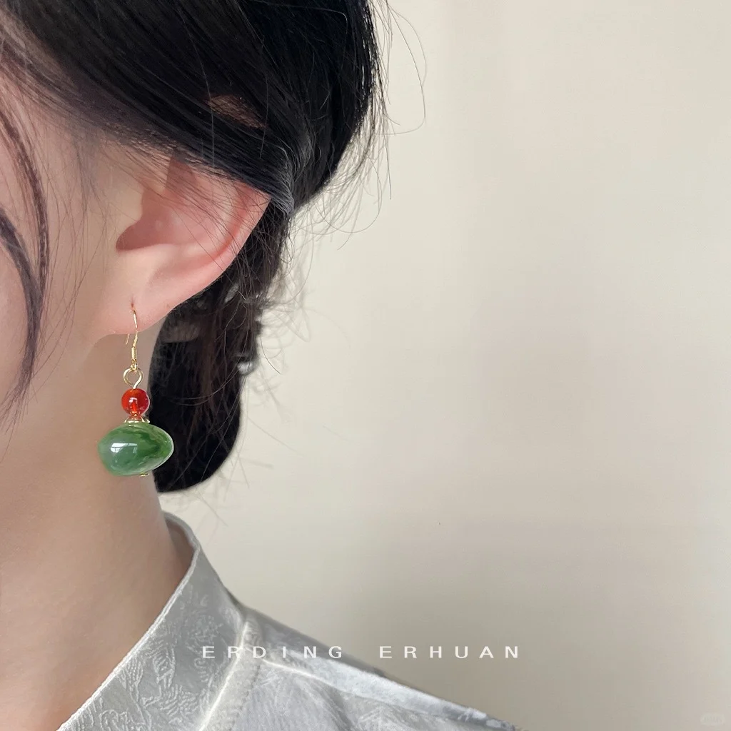 ?手作树脂耳饰太治愈了