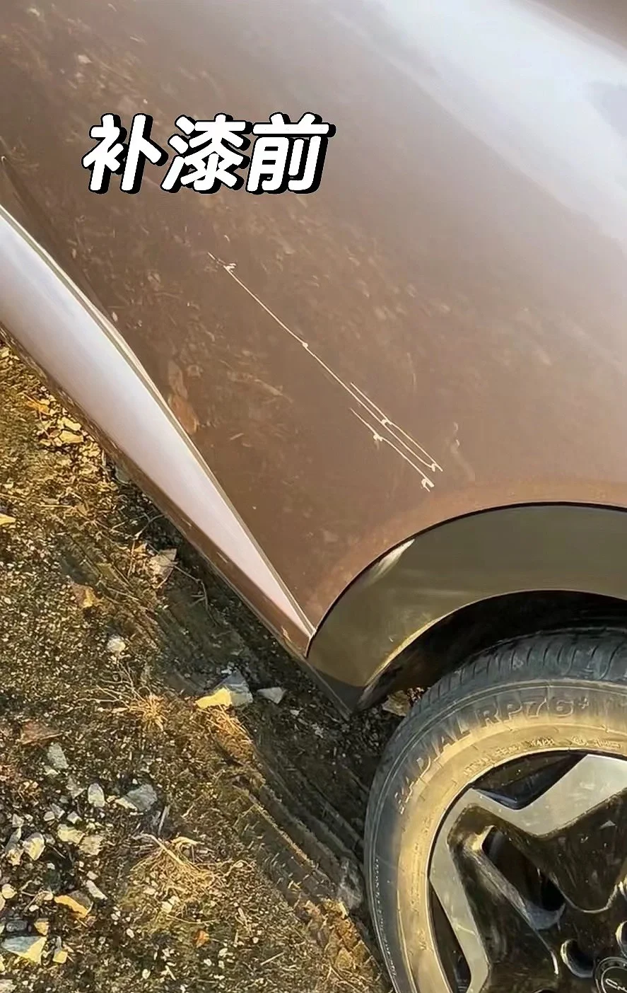 今天是比亚迪海鸥补漆案例分享