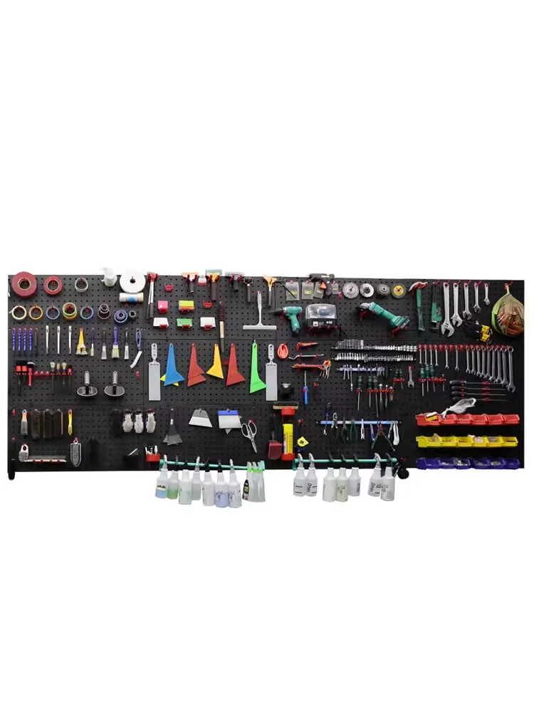 洞洞板工具墙汽修工具整理架工具方孔板挂钩