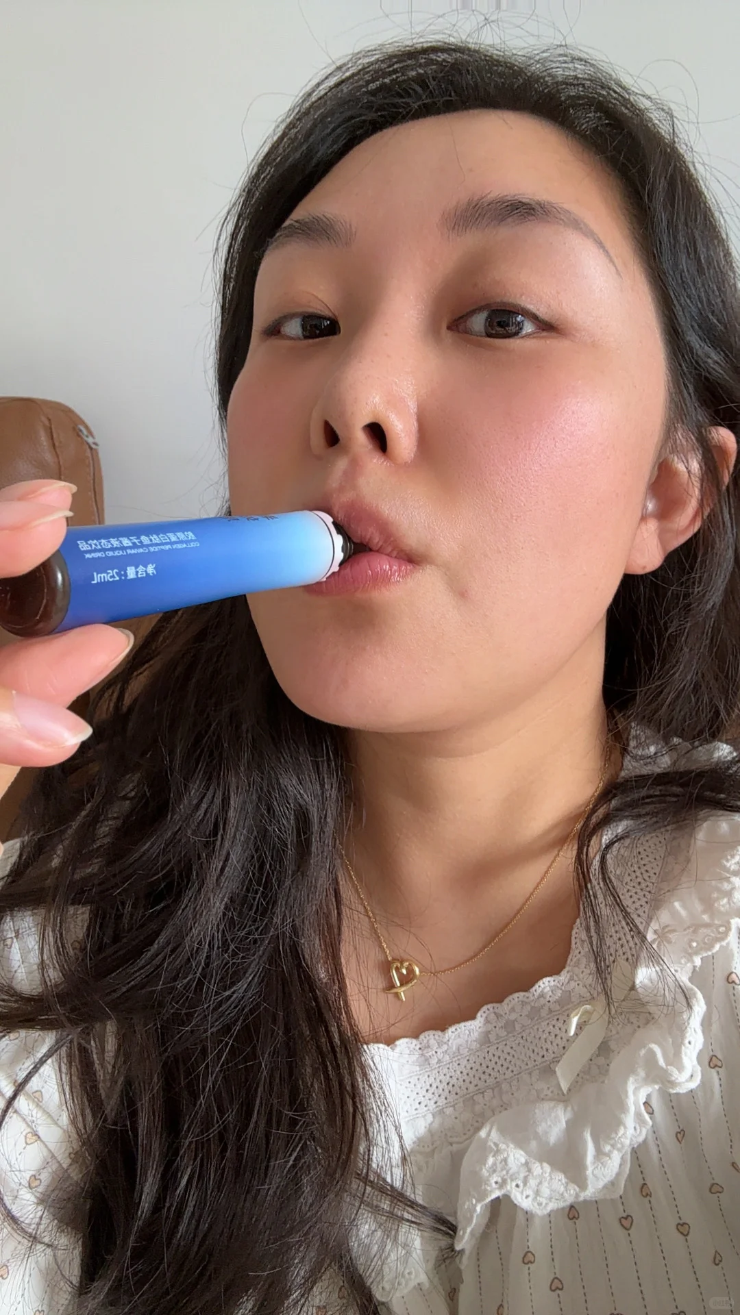 被老公投喂胶原蛋白肽-实测打卡第一天