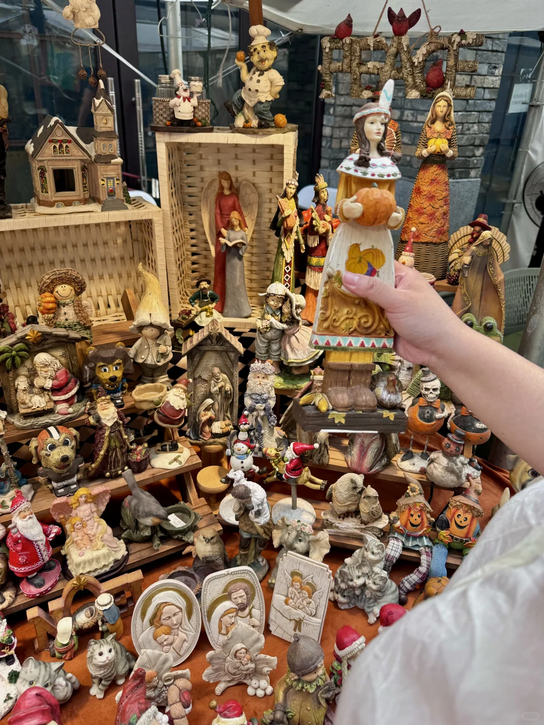 超可爱的树脂摆件