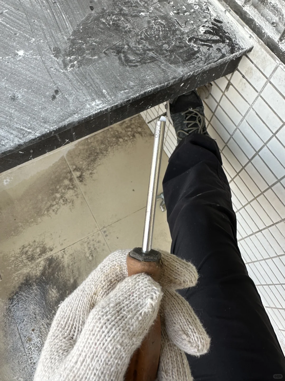 锌合金龙头，碰不得